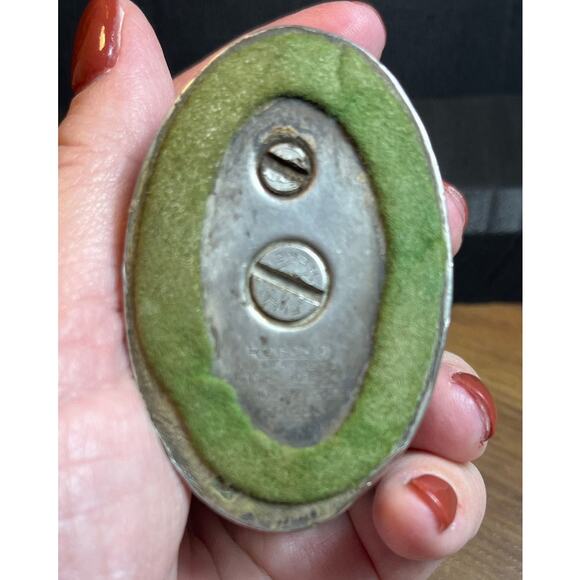 Vintage Ronson Silver Beaded Table Lighter Ornate Design Untested - Picture 15 of 16